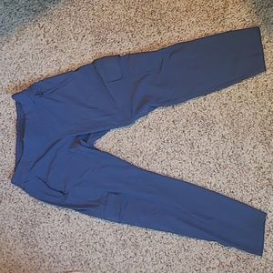 Athleta Chelsea cargo pant, blue, size 4 Petite